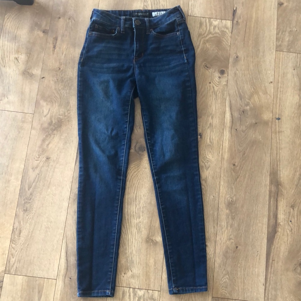 Aeropostale high wasted dark Jegging 0 Reg.